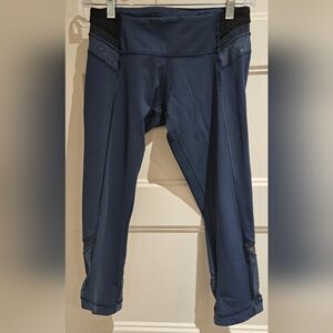 lululemon athletica Navy Blue Women's Capris